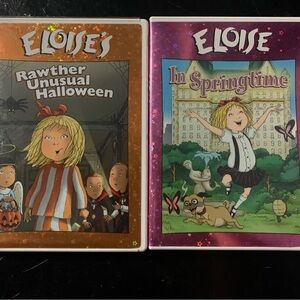2006 Eloise's Rather Unusual Halloween & In Springtime DVD Bundle